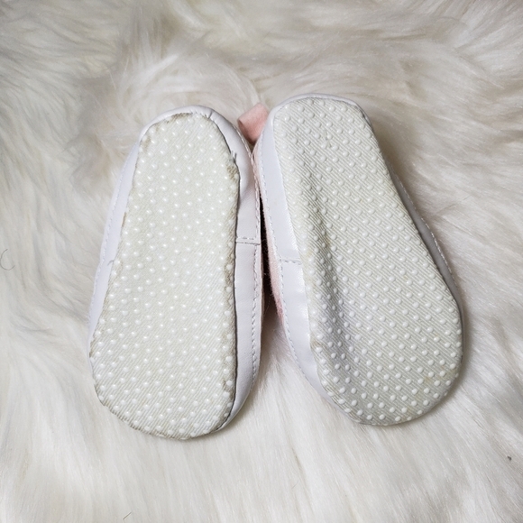 Chick Pea Pink Kitty cat slip on shoes 6-9 mo. - Picture 7 of 11